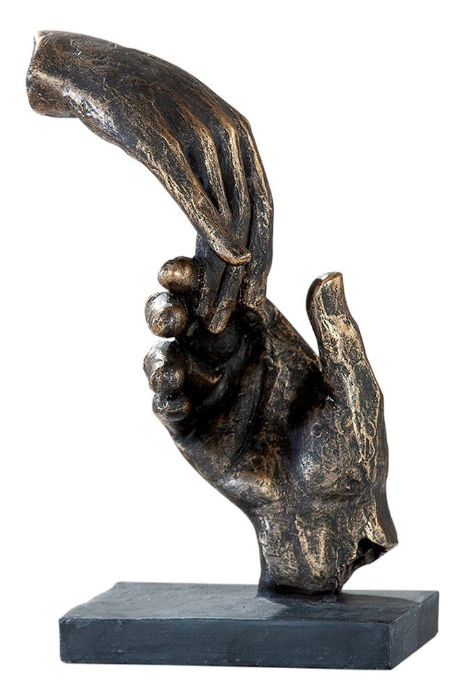 GILDE Skulptur Skulptur Reiche mir Deine Hand, Liebesgeschenk, Sammlerfigur