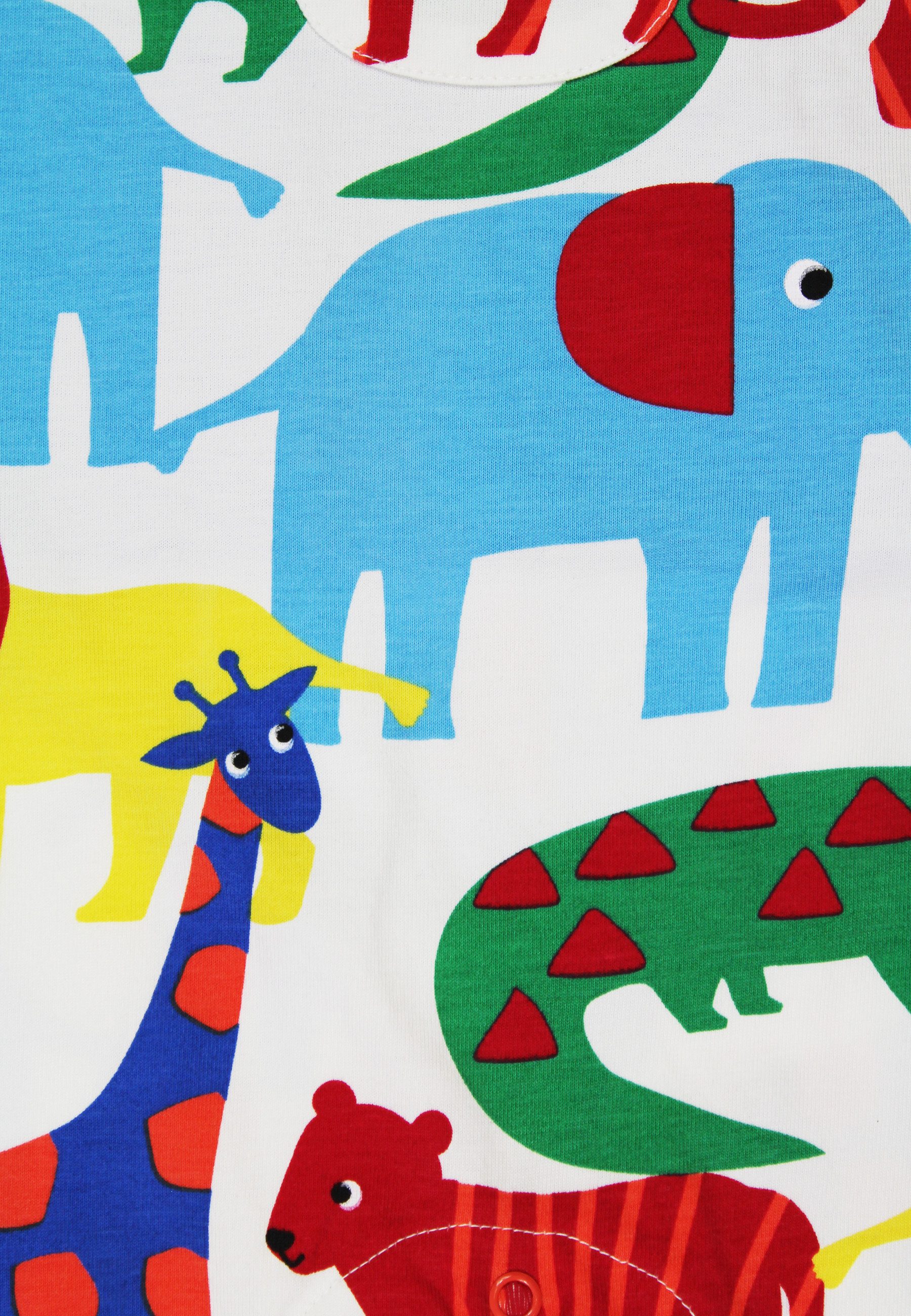 Latzhose Latzhose mit Safari Print