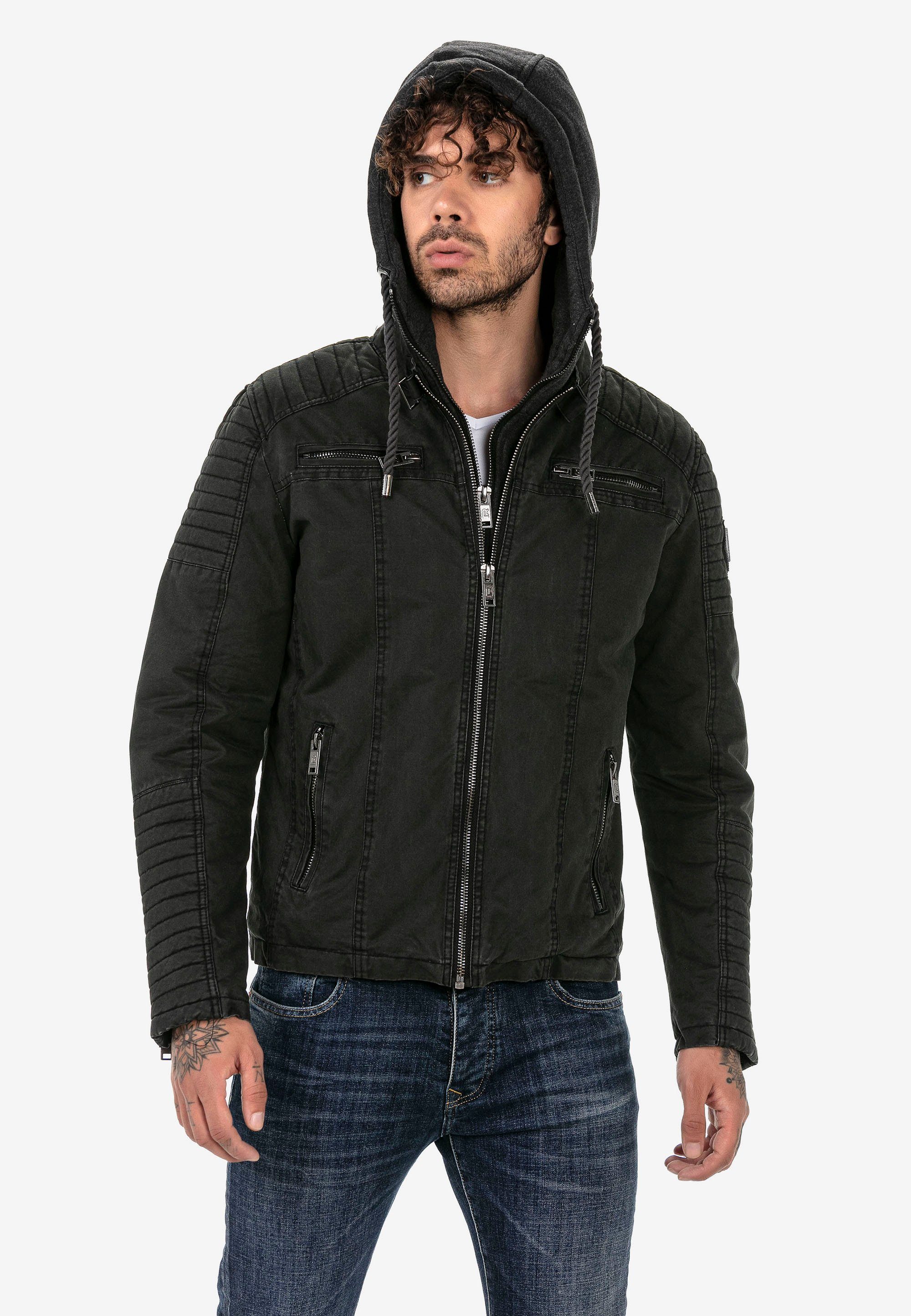 RedBridge Outdoorjacke Bognor Regis mit abnehmbarem Kapuzenteil