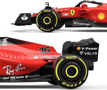 COIL RC-Auto RC Formel-1-Auto, Ferrari F1-75, 1:12, 2,4GHz, Gummiräder, unabhängige Stoßdämpfer