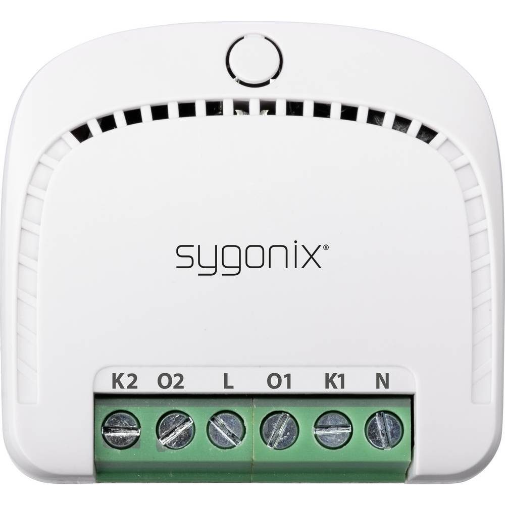 Sygonix Relais-Schalter mit eingebautem Wi-Fi, 10 A, 2 Kanäle SY-4699842 Smart-Home-Zubehör