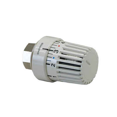 Oventrop Heizkörper Oventrop Thermostat "Uni L", (M 30 x 1,0) mit Flüssig-Fühler, weiß, 10