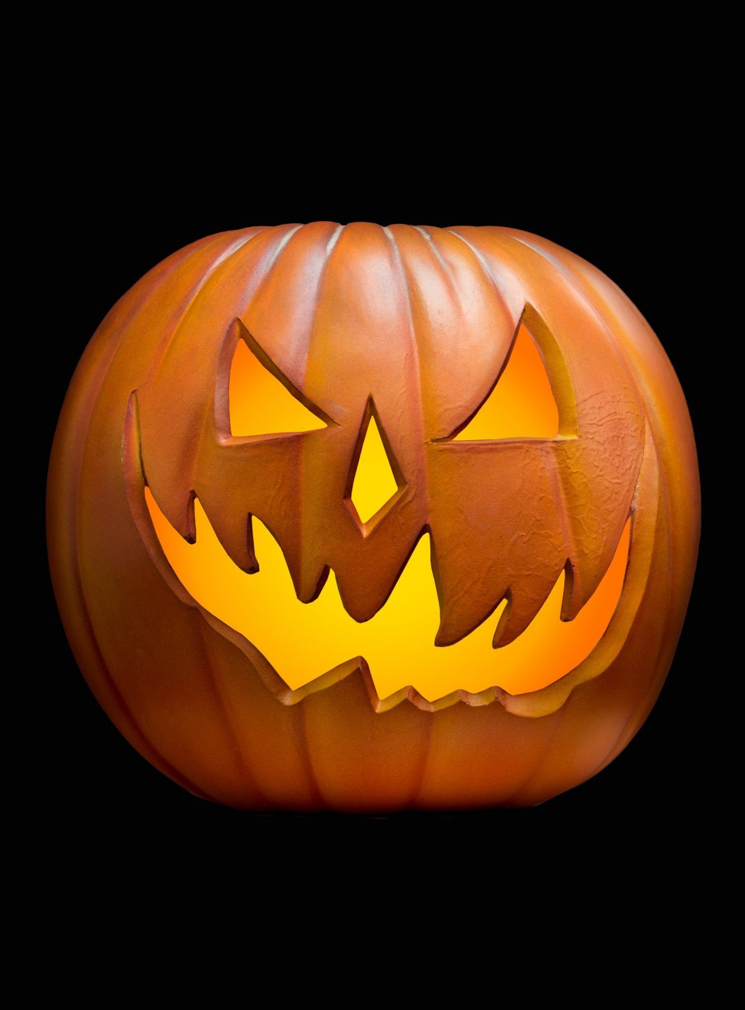 Trick or Treat Dekoobjekt Leuchtkürbis Halloween günstig online kaufen
