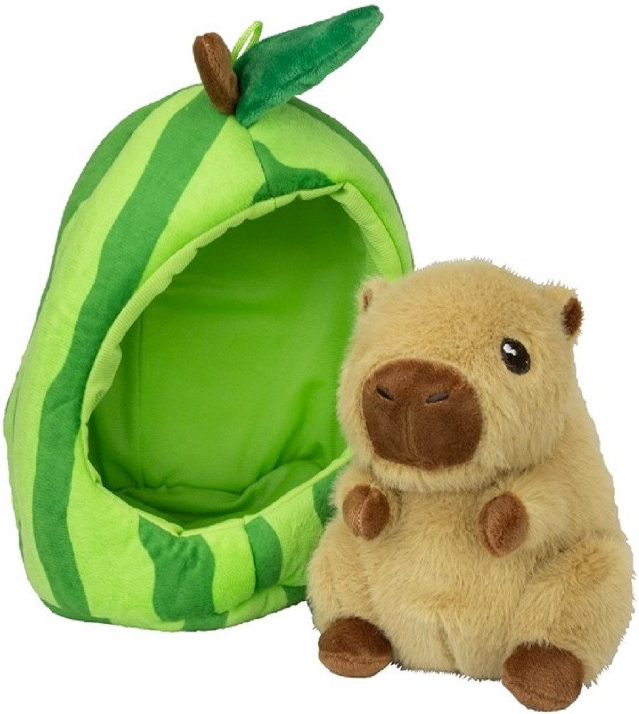 soma Kuscheltier Capybara Plüschtier 22cm im Früchte-Versteck braun Wasserm günstig online kaufen