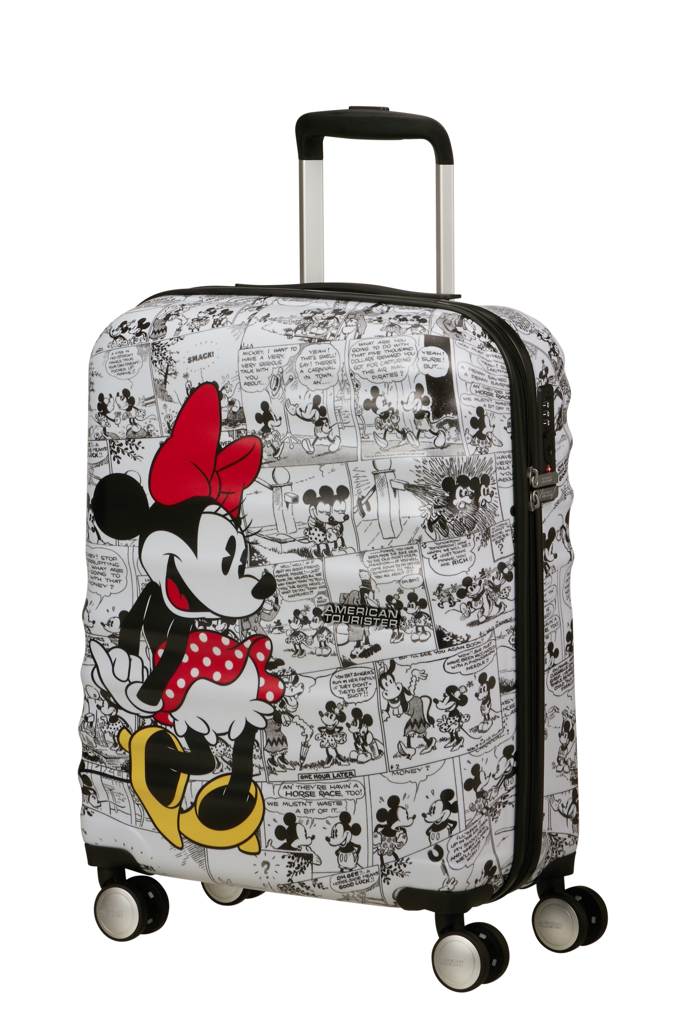 American Tourister® Hartschalen-Trolley WAVEBREAKER DISNEY, verschiedene Motive, 4 Rollen, Reisekoffer Reisegepäck