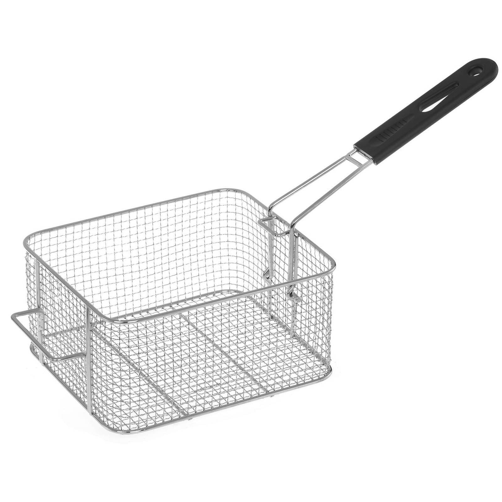 Royal Catering Fritteuse RCEF-10EY-ECO 1X10, 3200 W, 10 L Elektro Fritöse Profi Kaltzonen Edelstahl