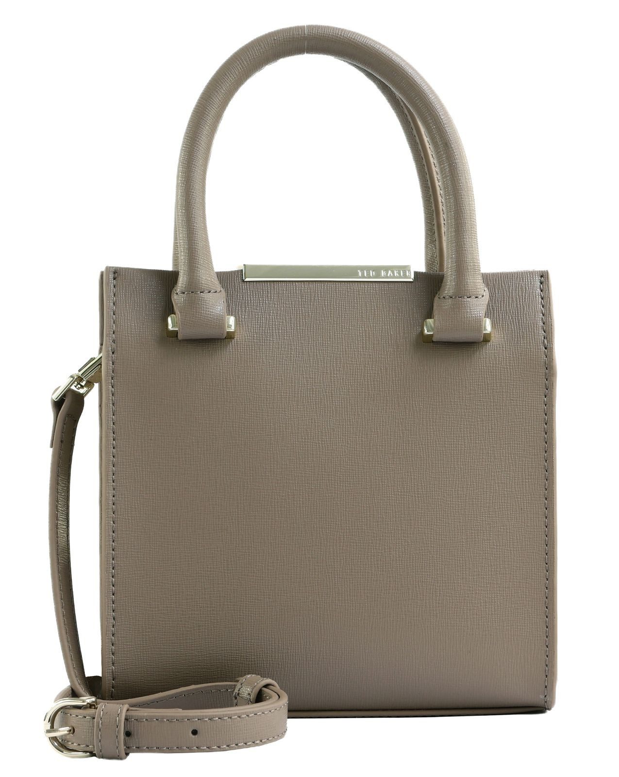 Ted Baker Umhängetasche Bar Detail Small Tote Bag, aus echtem Rindsleder