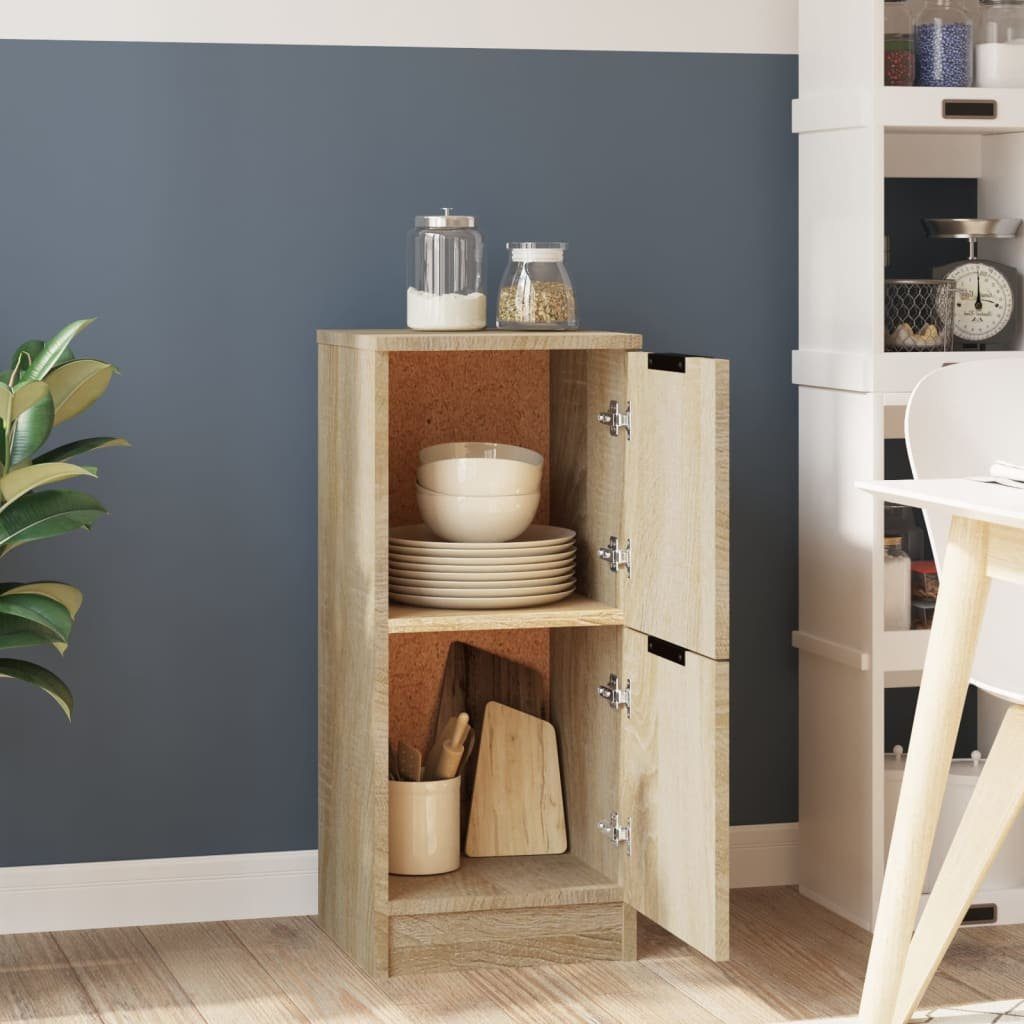 vidaXL Sideboard Sideboard Sonoma-Eiche 30x30x70 cm günstig online kaufen