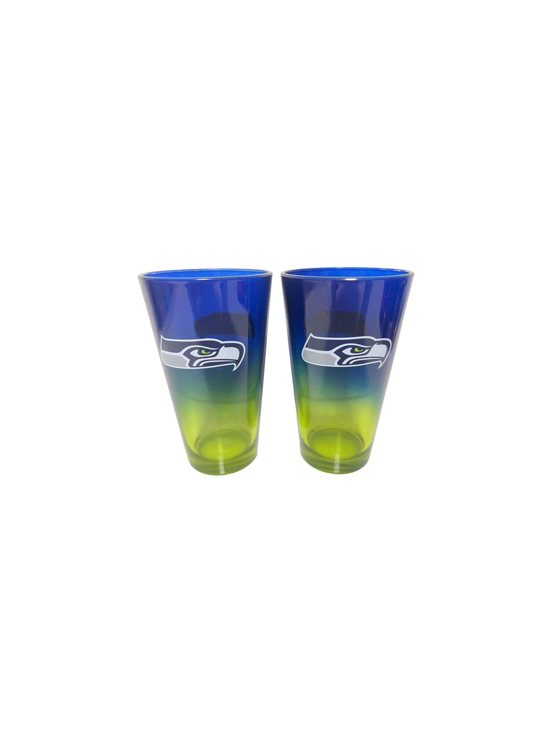 Seattle Seahawks Glas Seattle Seahawks Pint Glass 2er-Set, Glas