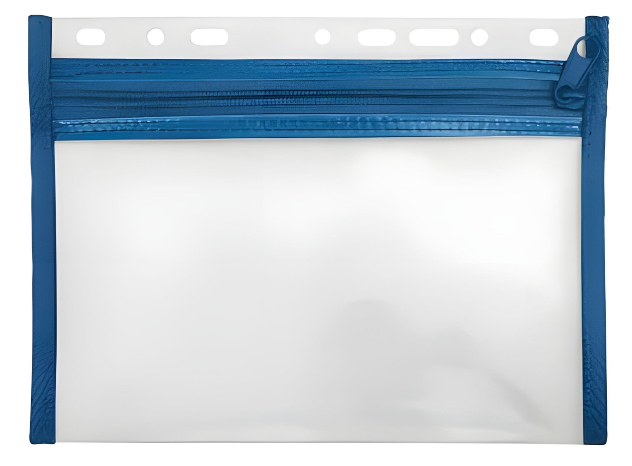VELOFLEX Dokumententasche VeloflexVELOBAG XXS Reißverschl.Tasche A5 blau m. Timerlochung