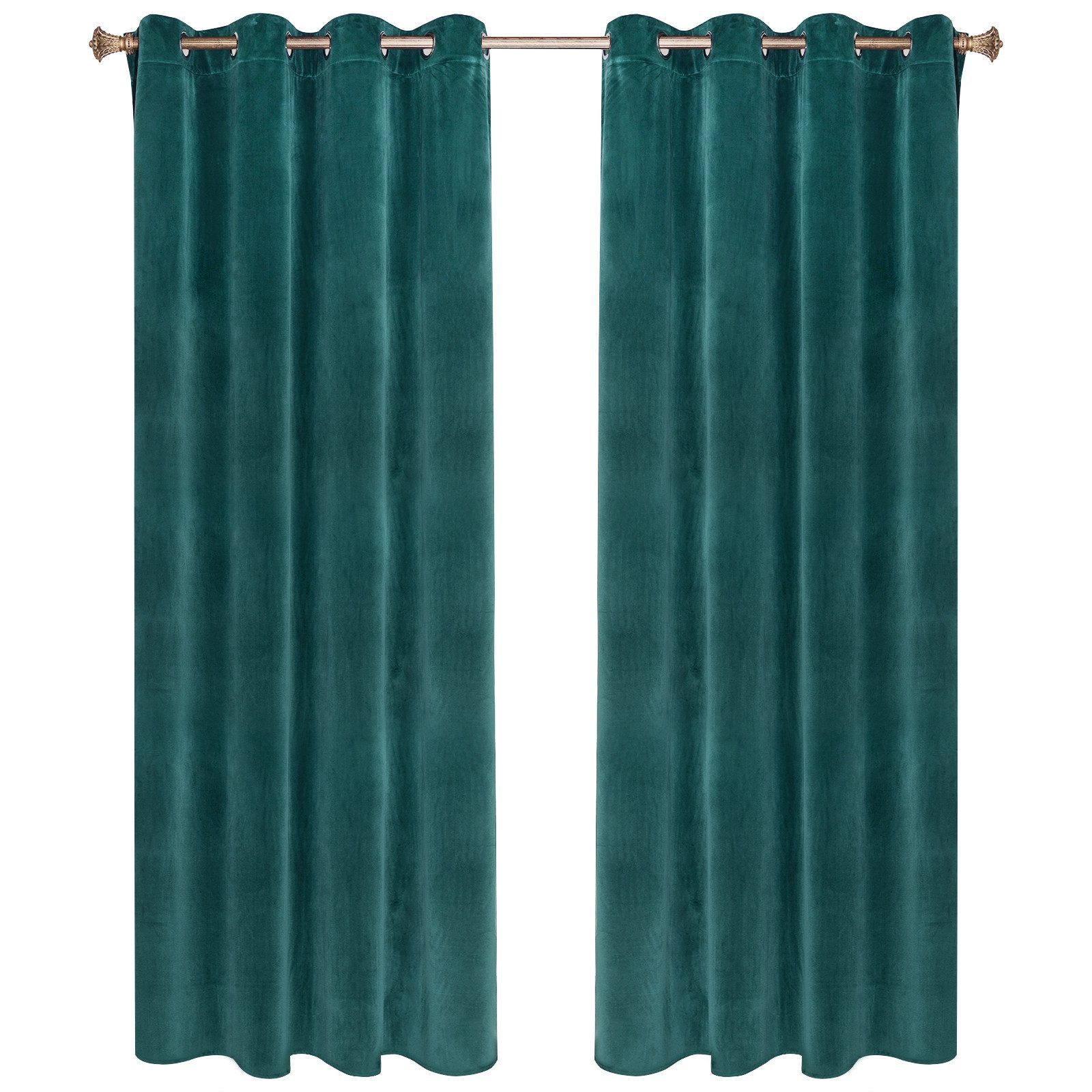 Woltu Verdunkelungsvorhang (2 St), Stangendurchzug, verdunkelnd, mit Ösen b günstig online kaufen