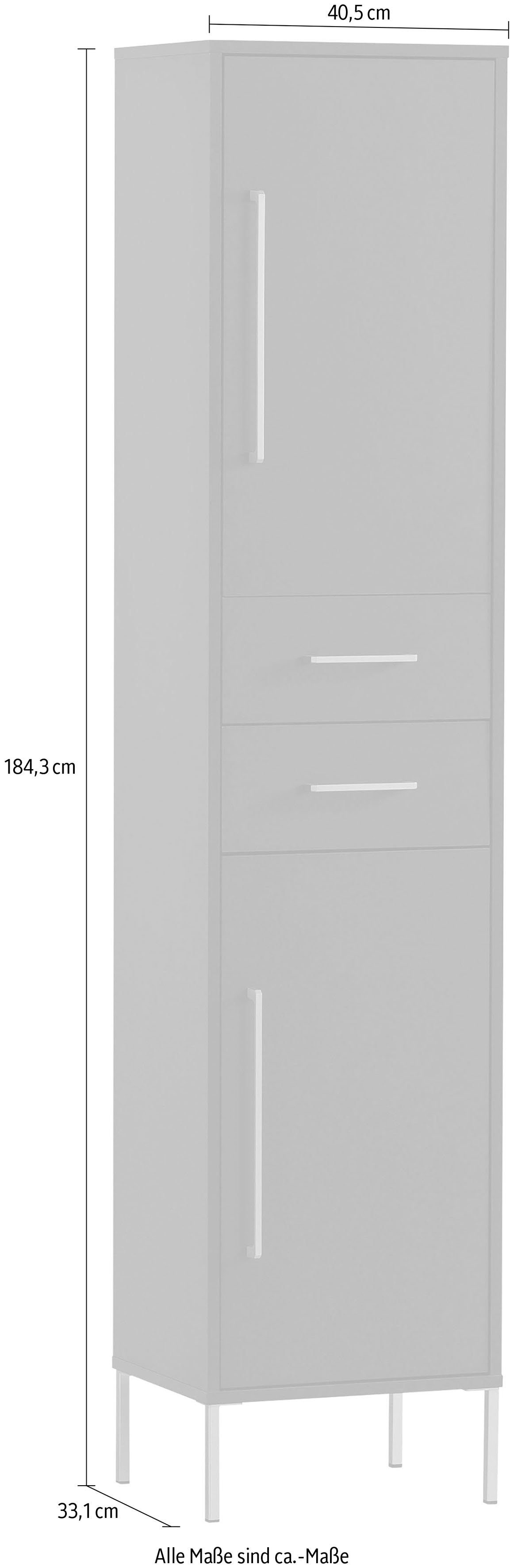 Schildmeyer Hochschrank Kent 40,5 nachtblau Breite in cm, made Germany nachtblau 