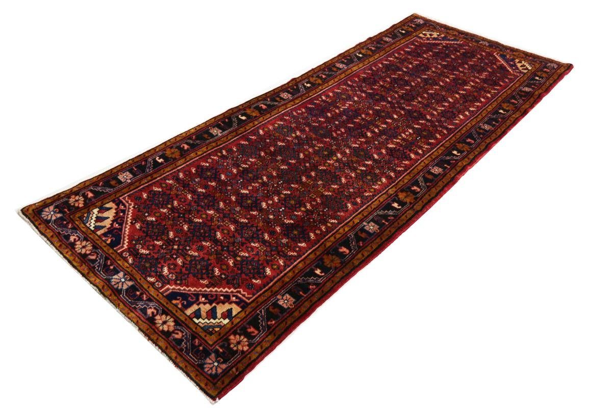 Orientteppich Hamadan 124x316 Handgeknüpfter Orientteppich Läufer, Trading, rechteckig, 8 Nain / mm Höhe: Perserteppich