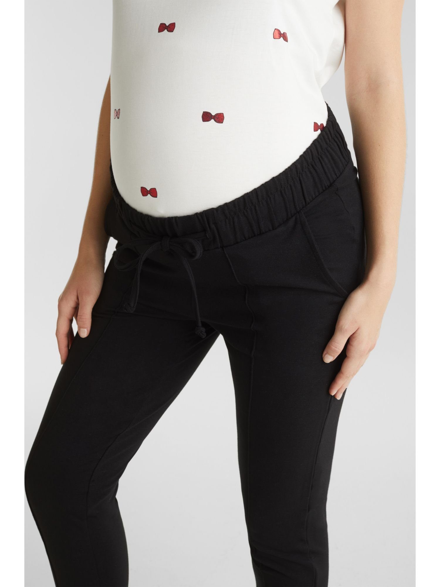 ESPRIT maternity Umstandshose »Jersey-Pants mit Unterbauchbund« online  kaufen | OTTO