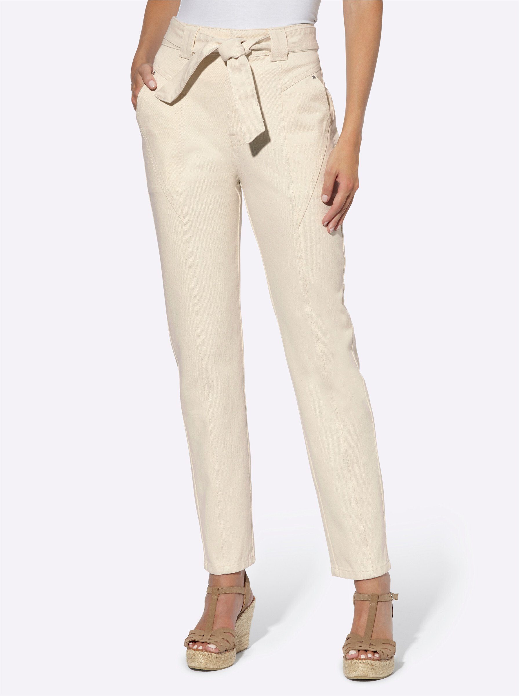 heine Bequeme Jeans Jeans erhöht