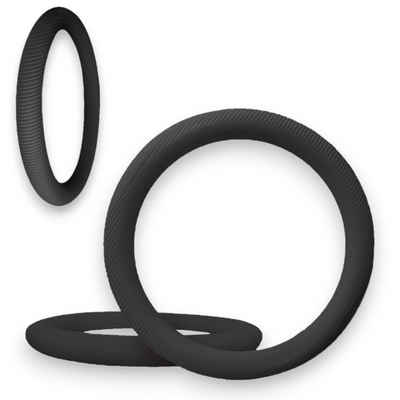 Coradoma Kettlebell Silikon Krafttrainingsring Power Ring, Gewichtsring Kugelhantel, (für Ganzkörper Fitness, Pilates, Yoga, Aerobic, Ausdauer), 2,5 / 3,6 / 4,6 / 7 kg