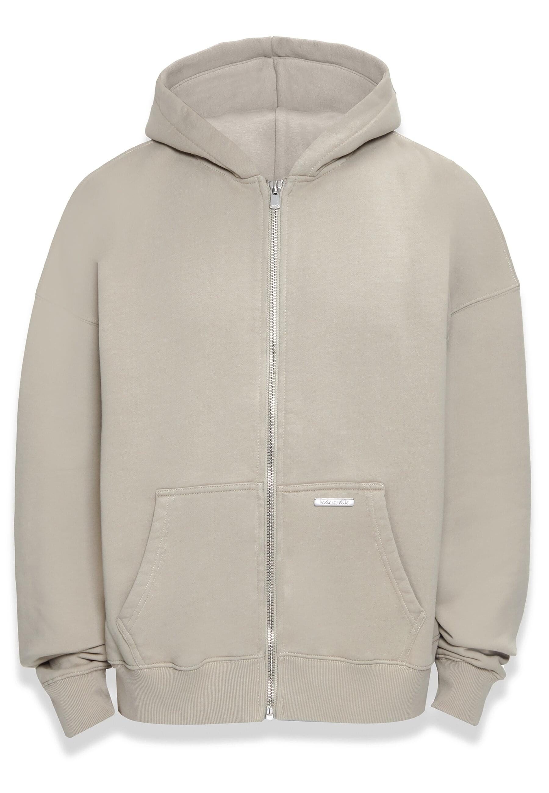 Sweatjacke Dropsize Herren Bazix Republiq Super Heavy Rib Zipper