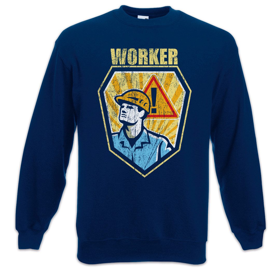 Sweatshirt Worker IV Sweatshirt Handwerk Handwerker Heimwerker Hausmeister