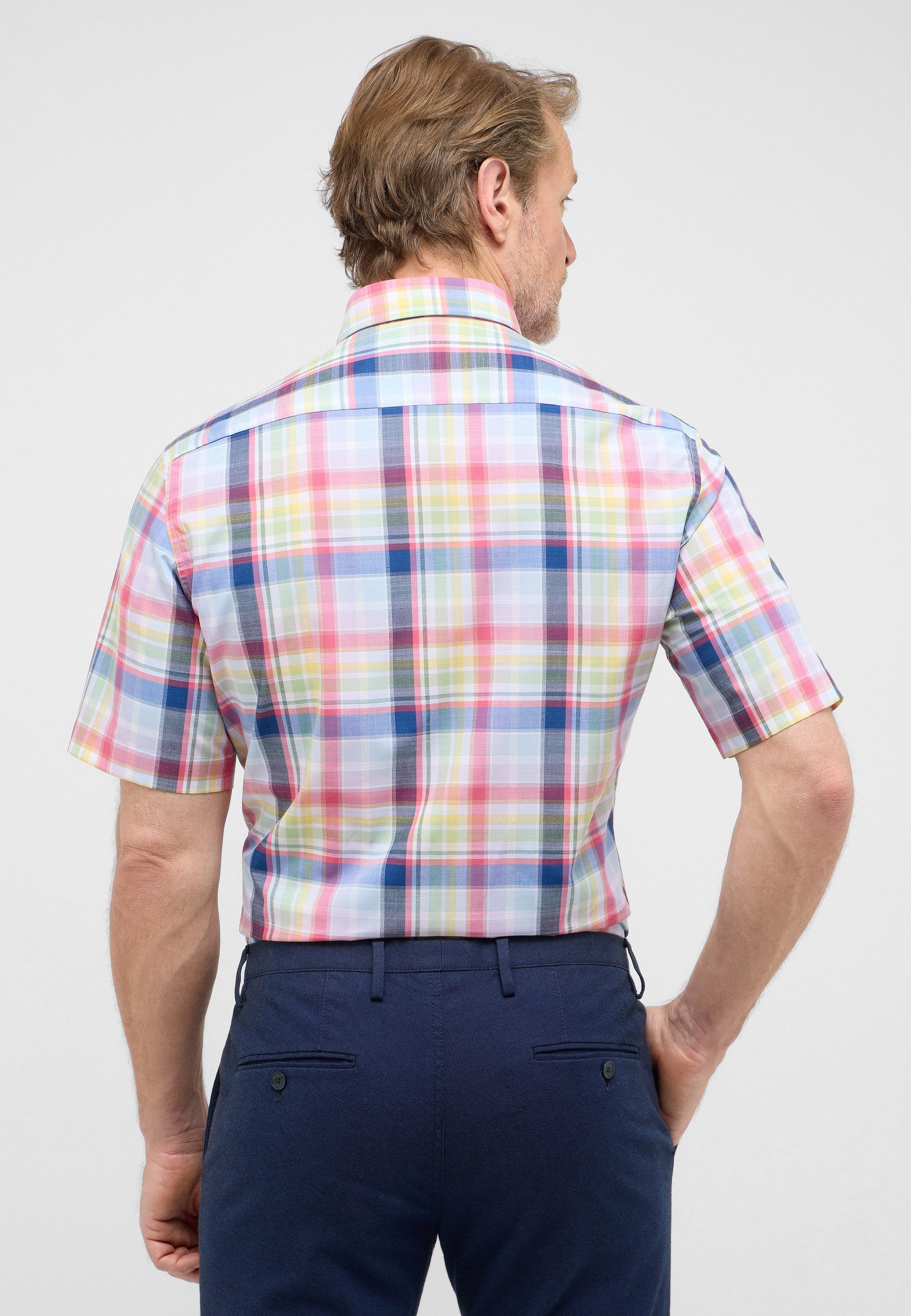 Eterna Kurzarmhemd MODERN FIT EASY IRON günstig online kaufen