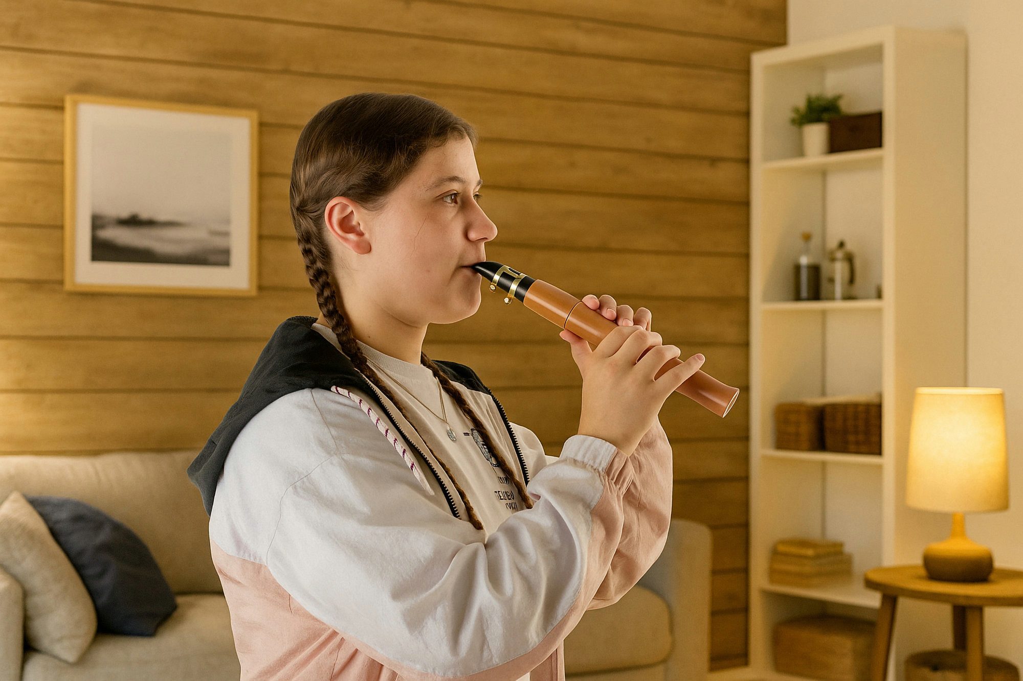 Classic Cantabile Saxophon X-20 Taschensaxophon - Clarineau in C-Stimmung C Deutsch