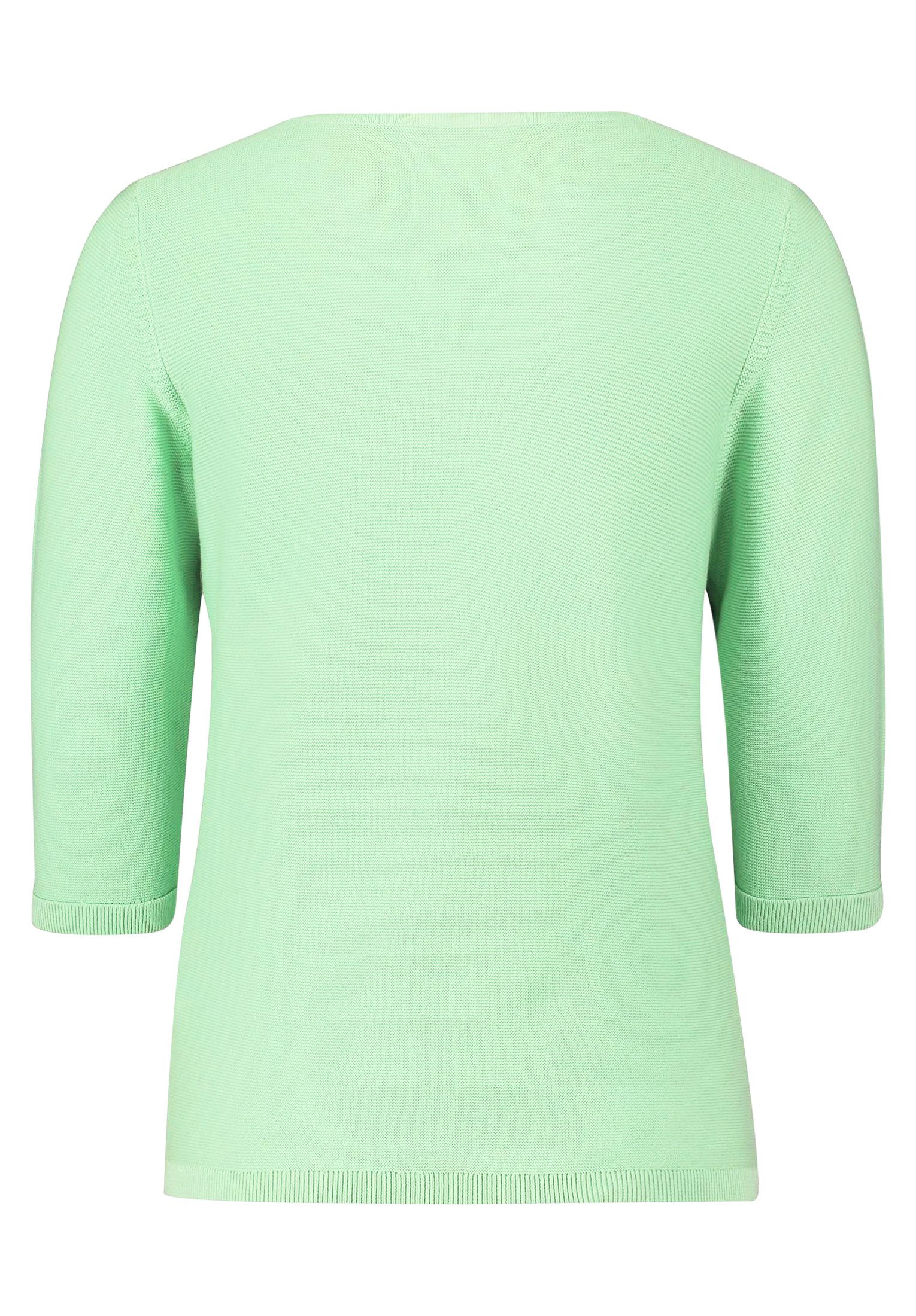 Betty Barclay Strickpullover Betty Barclay Feinstrickpullover mit Strickdetails (1-tlg) Rippbündchen