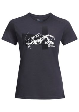 Jack Wolfskin T-Shirt VONNAN S/S GRAPHIC T W