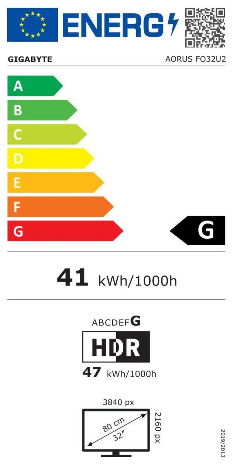 Energieeffizienzklasse: 