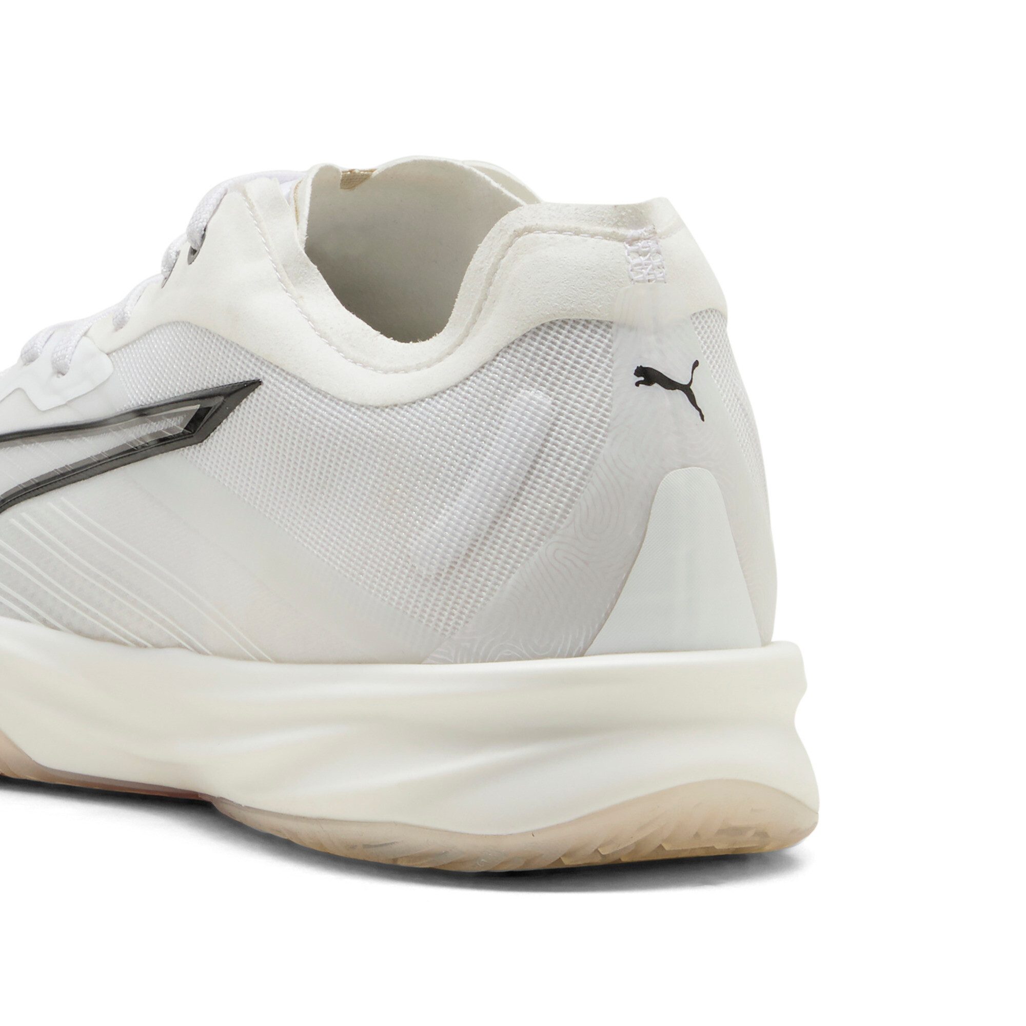 PUMA Accelerate Nitro SQD 5 PUMA White-PUMA Black-Sugared Handballschuh
