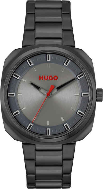 HUGO Quarzuhr #SHRILL, 1530311, Armbanduhr, Herrenuhr, Mineralglas, anlog