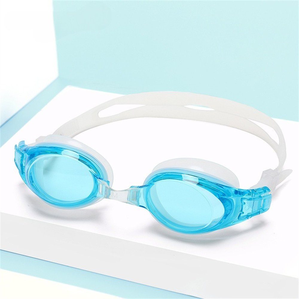 Rouemi Schwimmbrille Schwimmbrille Erwachsene, für wasserdicht komfortabel Taucherbrille Blau
