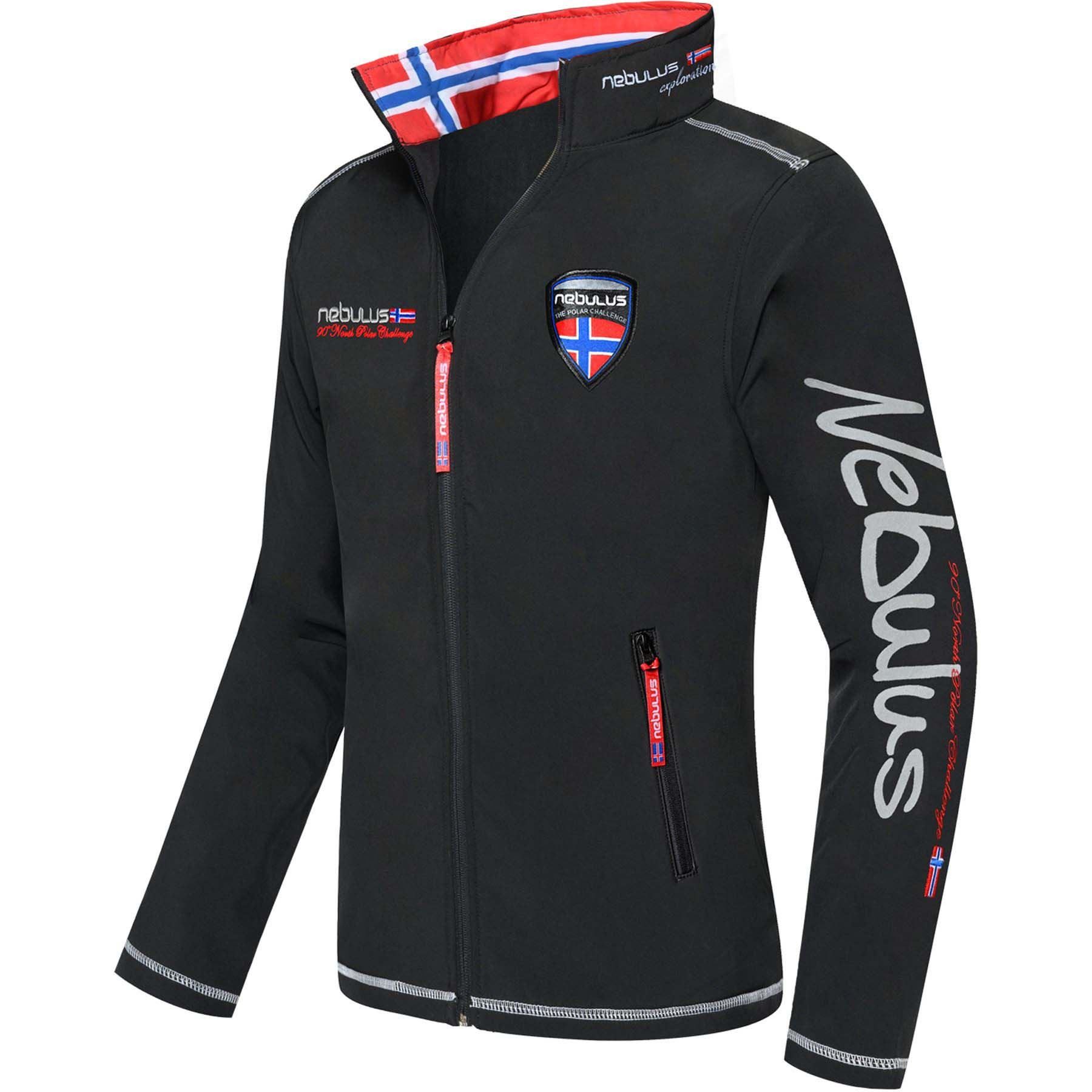 Softshelljacke STYLER, Q842 - Herren, schwarz, M