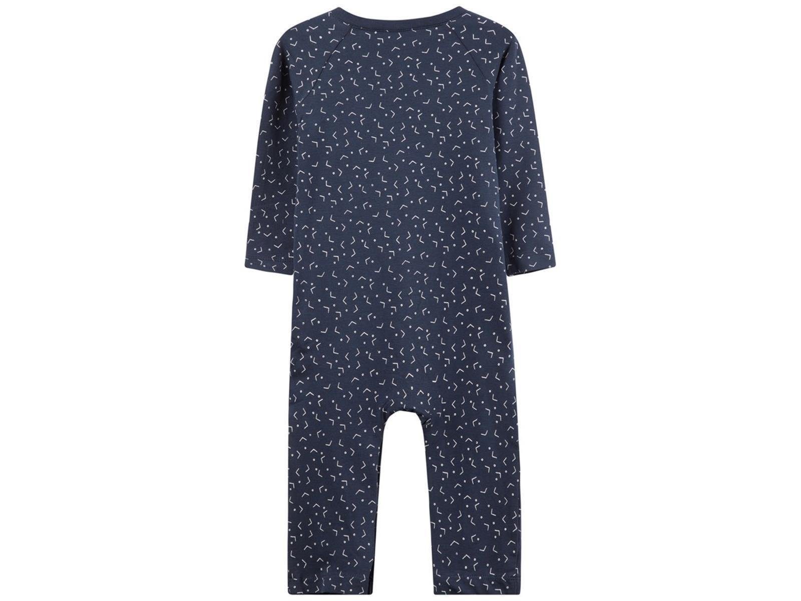 Name It Strampler Name It Unisex Einteiler in blau aus Bio-Baumwolle (1-tlg)