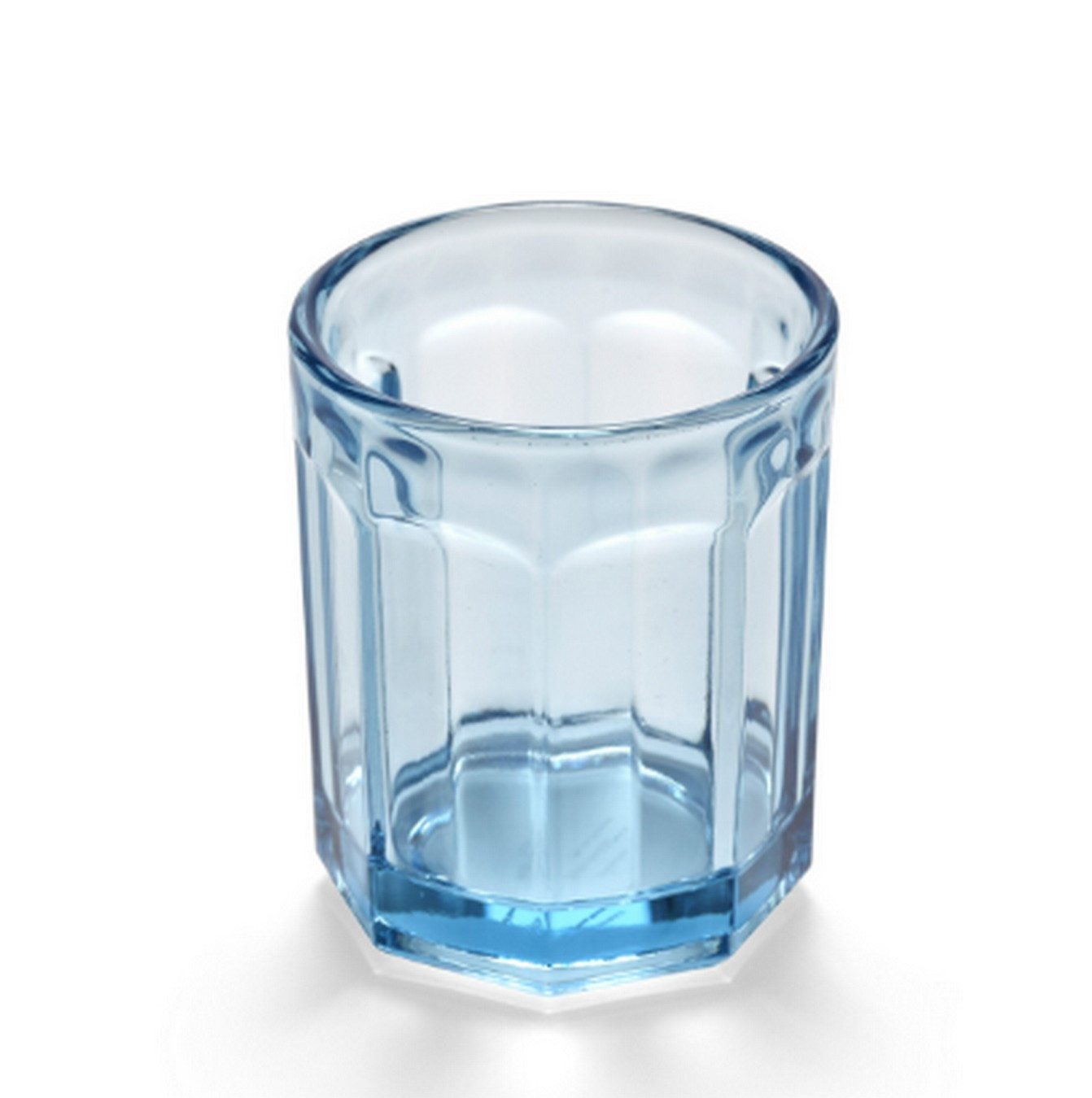 Serax Esstisch Trinkglas Fish & Fish blau H 9 cm
