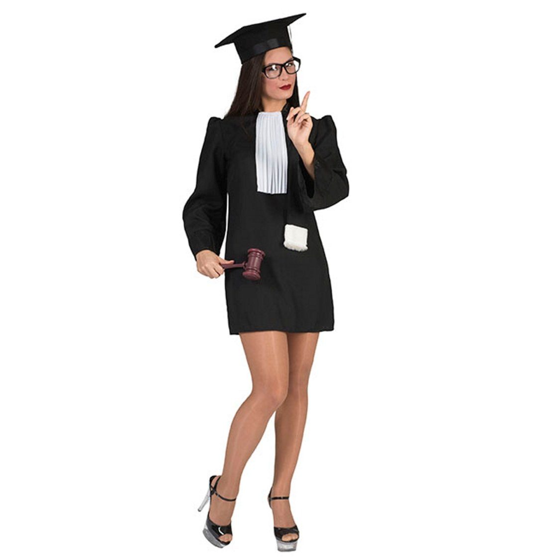 Funny Fashion Kostüm Richterin Justitia für Damen