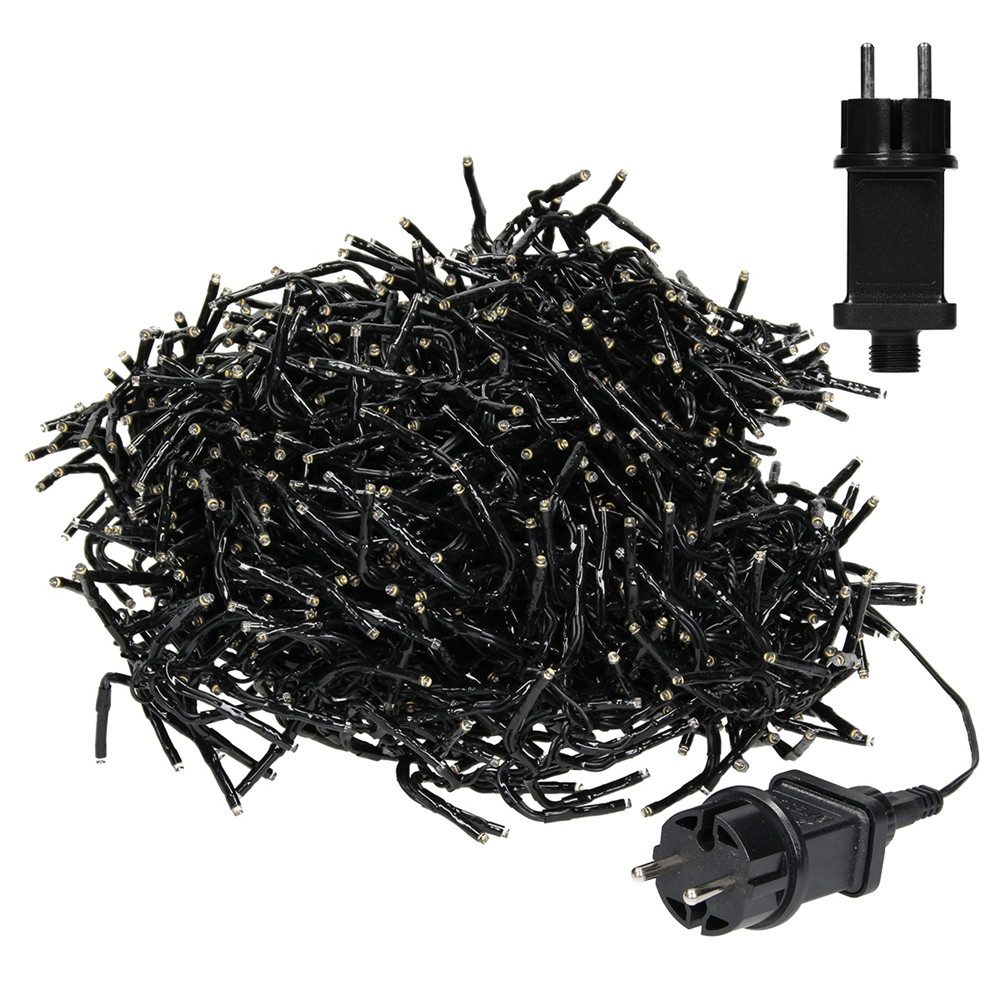 ECD Germany LED-Lichterkette Weihnachtsbeleuchtung Weihnachtslichterkette C günstig online kaufen