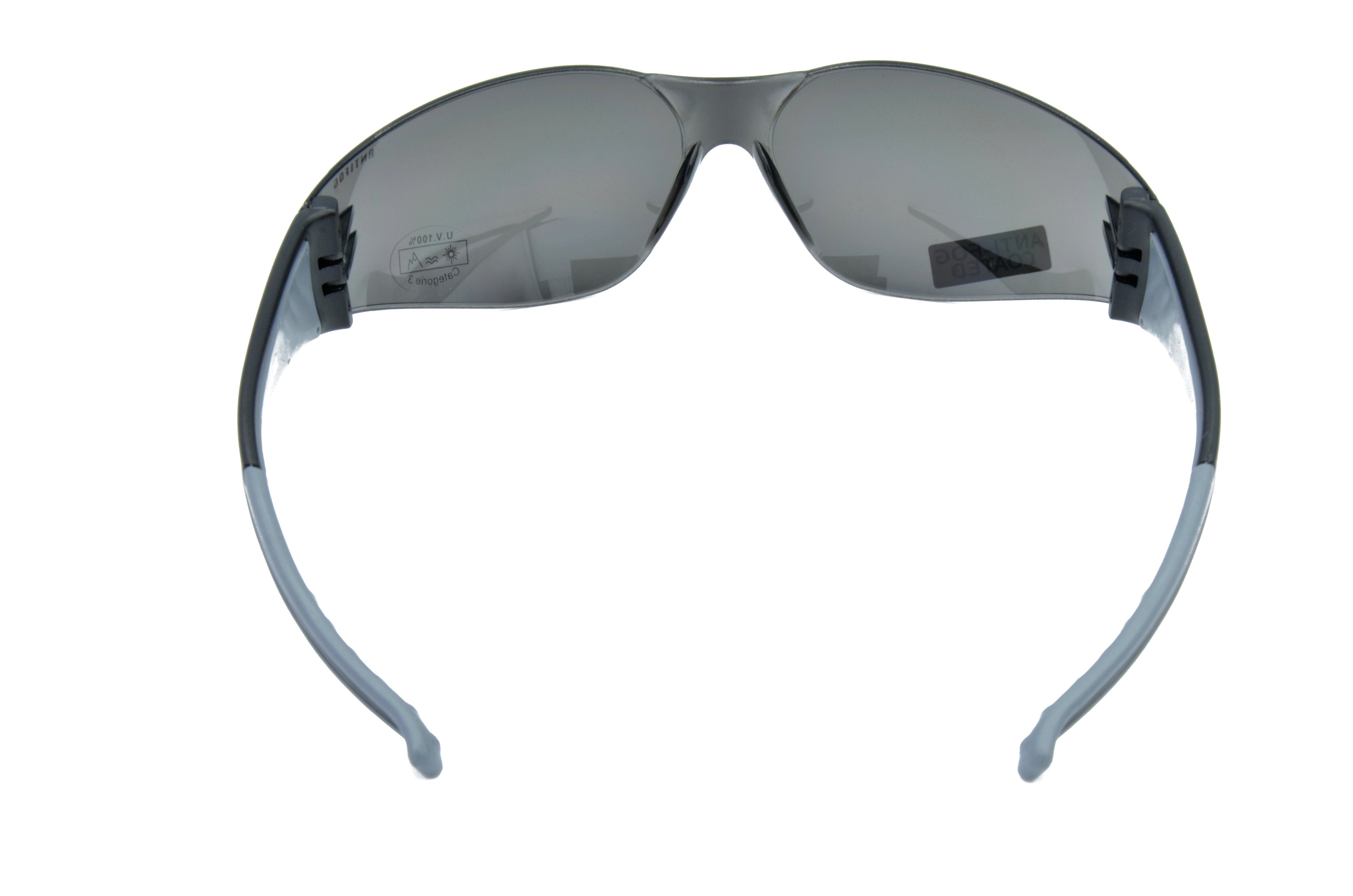 Gamswild Sportbrille WS7122 ANTIFOG Damen brau, Unisex, orange, Sonnenbrille Skibrille grau, Herren Fahrradbrille