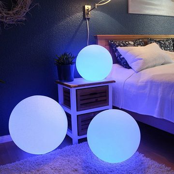 smart and green LED Gartenleuchte Leuchtkugel Ball Außenleuchte Gartenleuchte tragbar Akku, LED, Außenbeleuchtung mit APP Steuerung schwimmfähig