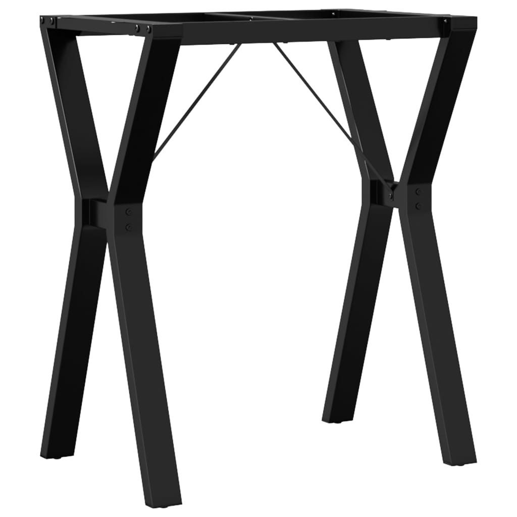 vidaXL Esstisch Esstisch-Gestell in Y-Form 60x40x73 cm Gusseisen