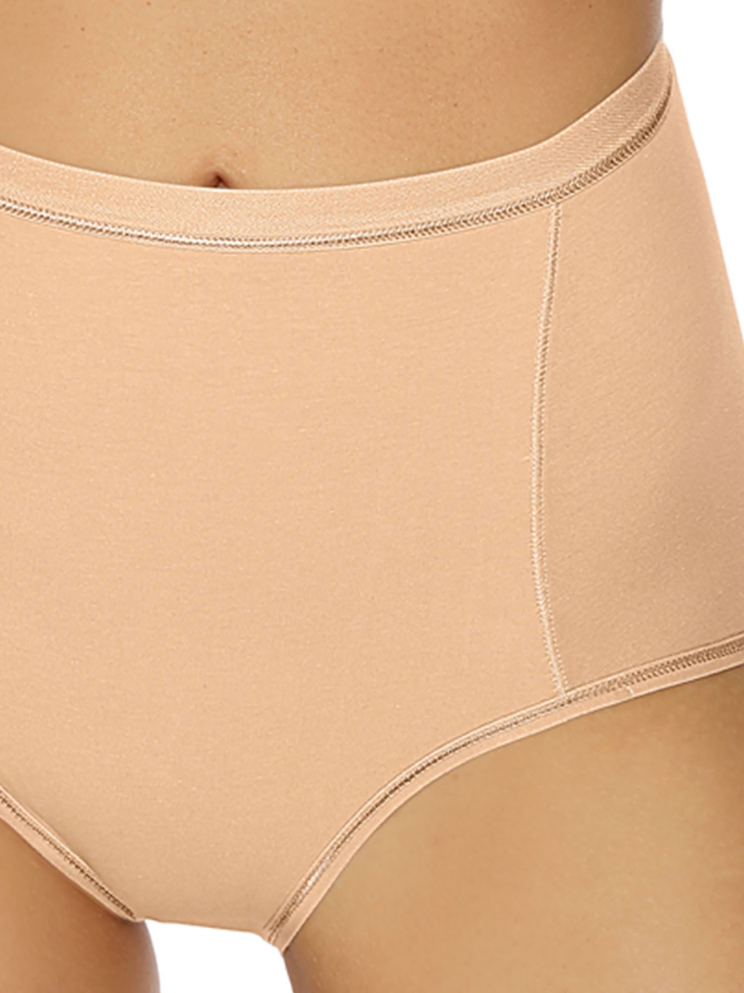 Viania Miederslip 2er Pack Miederslip Light Control (Packung, 2-St) softer Shaper Effekt am Bauch, mit Baumwolle