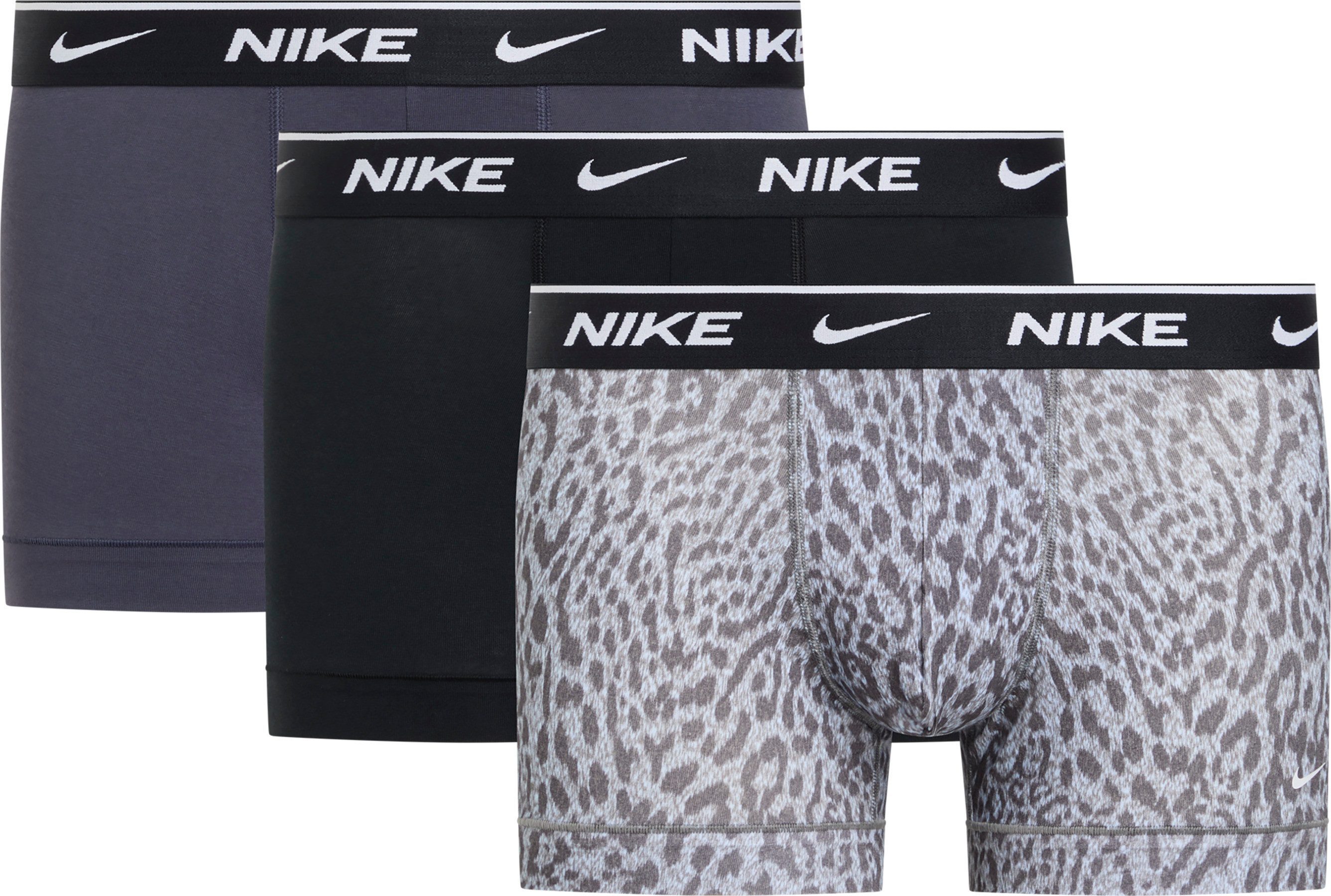 Nike Underwear Trunk TRUNK 3PK (Packung, 3-St., 3er) mit Logo-Elastikbund