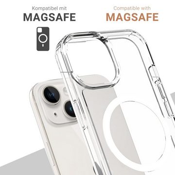 JT Berlin Handyhülle Pankow Clear MagSafe - iPhone 15, Wireless Charging Qi / MagSafe kompatibel, Anti-Fingerabdruck