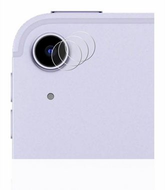 Savvies Schutzfolie für Apple iPad Air 5 WiFi 2022 (NUR Kameraschutz, 5. Gen), Displayschutzfolie, 6 Stück, Folie klar