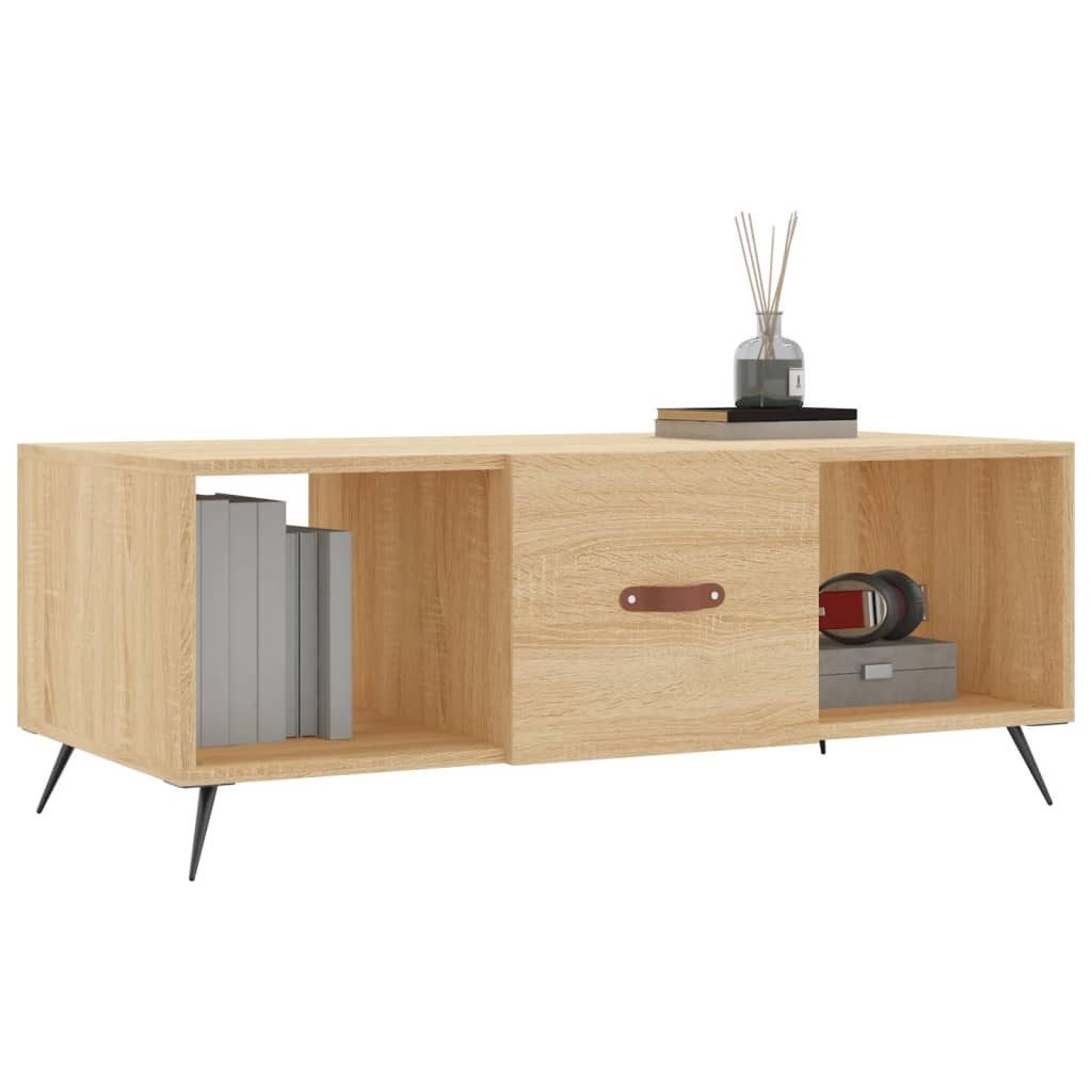 vidaXL Couchtisch Couchtisch Sonoma-Eiche 102x50x40 cm günstig online kaufen