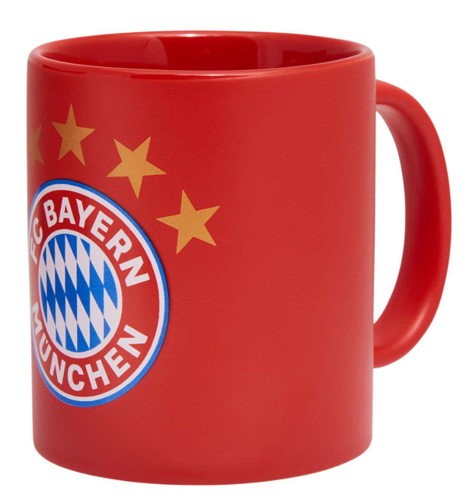 FC Bayern München Tasse FC Bayern Tasse Logo Rot, Keramik