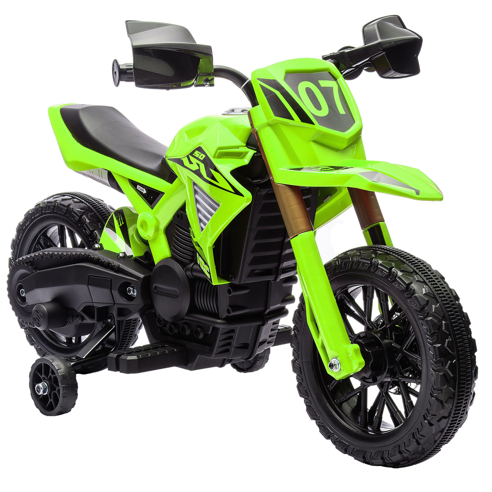 AIYAPLAY Elektro Quad Für Kinder 12V - Dreirad Mit Musik & LED-Lichtern