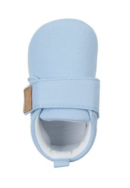 Sterntaler® Babykrabbelschuh uni Krabbelschuh (1-tlg., Baby Hausschuhe unifarbend, Babyschuhe weich gefüttert) Krabbelschuhe Baby mit Klettverschluss und Anti-Rutsch-Sohle