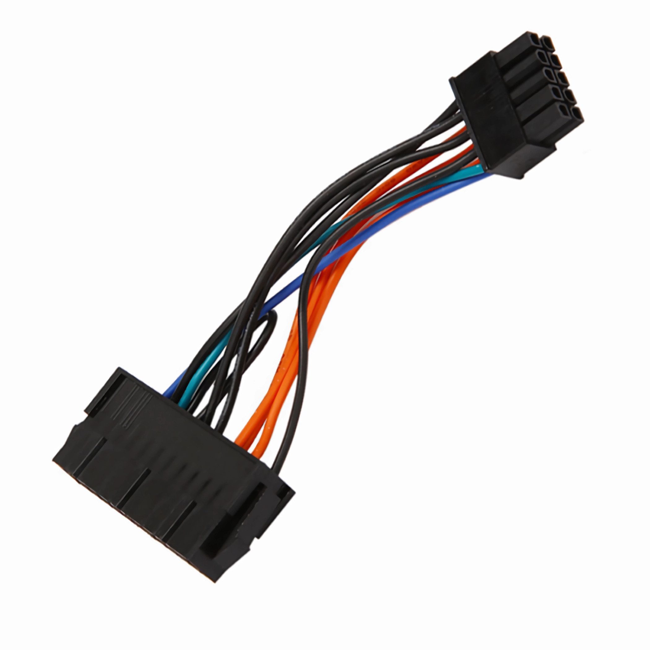 Bolwins C36 24pin zu 10pin Stromkabel für Lenovo Medion ATX Netzteil Mainboard Computer-Kabel, 24-Pin ATX Stecker, 10-Pin Lenovo Kupplung (13,5 cm), Netzteil-Adapterkabel für Lenovo PC & Server