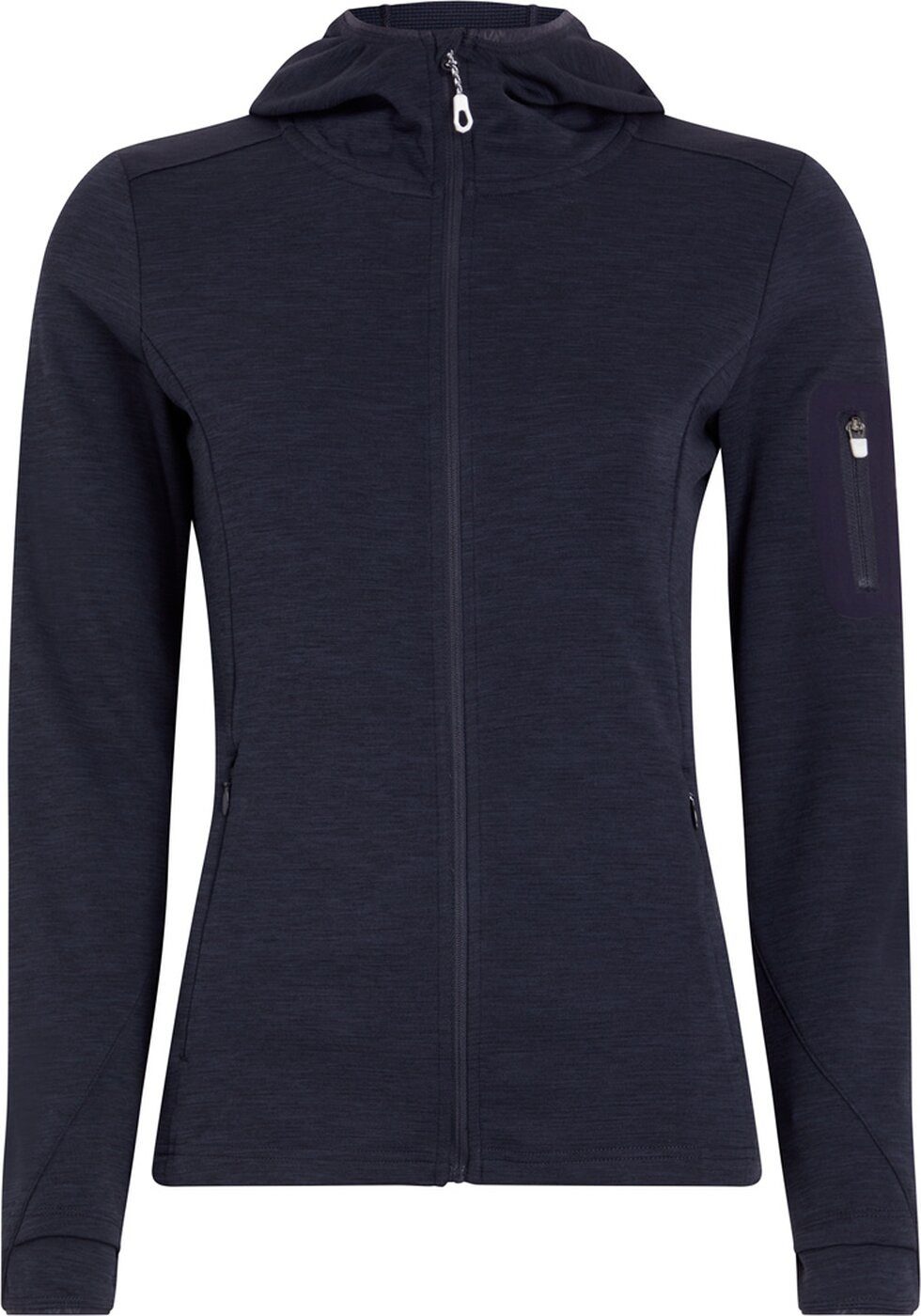 Fleecejacke Da.-Unterjacke Tambuk wms MELANGE/RED/PINK LIG