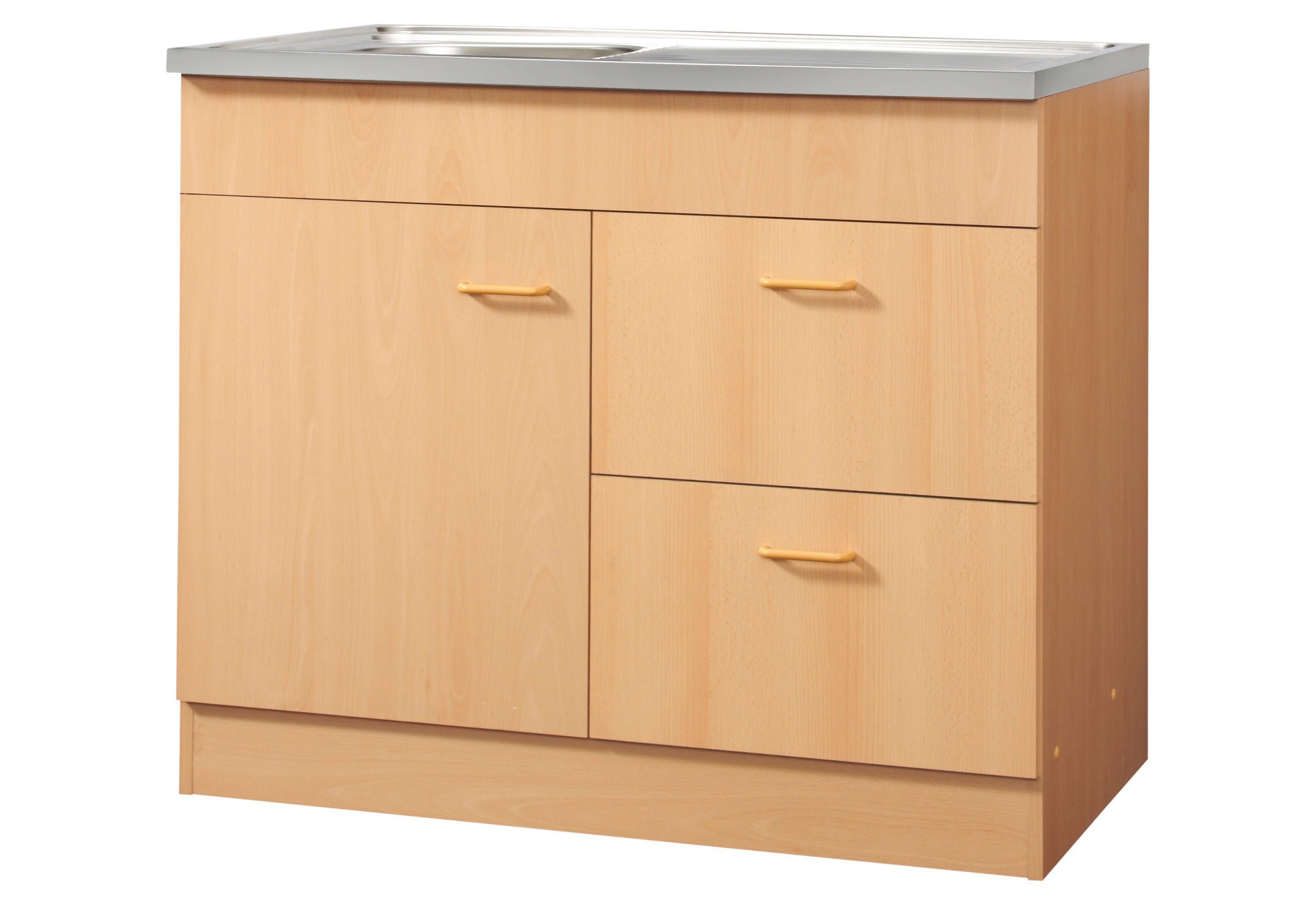 KOCHSTATION Spülenschrank KS-Elster Breite 100 cm – Bild 3 von 5