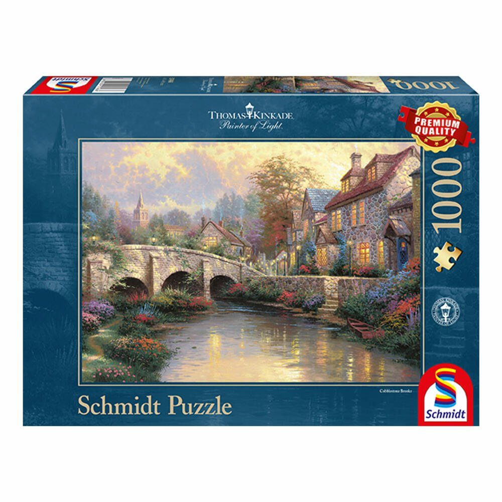 Schmidt Spiele Puzzle Bei alten K., der Brücke Thomas Puzzleteile 1000